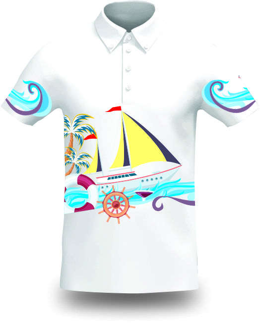 Polo Navi Blanco